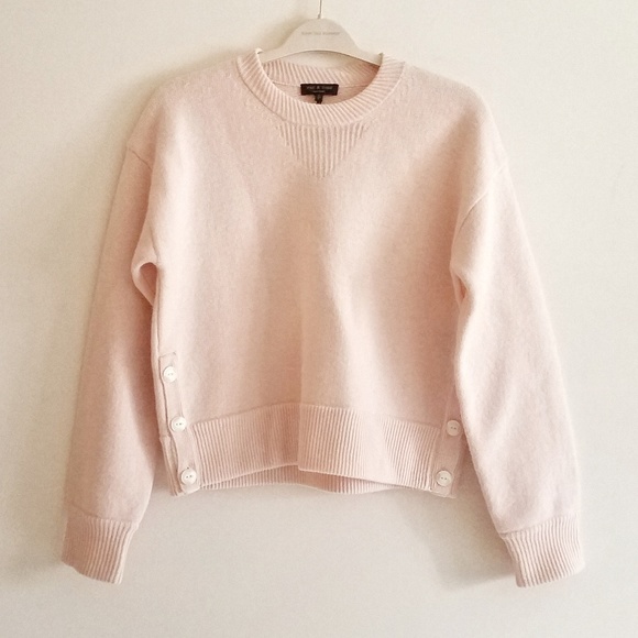 rag and bone pink sweater